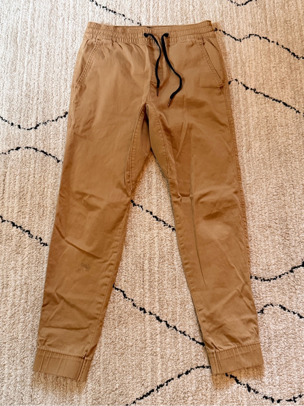Hollister Men's Slim Jogger Pants in Brown